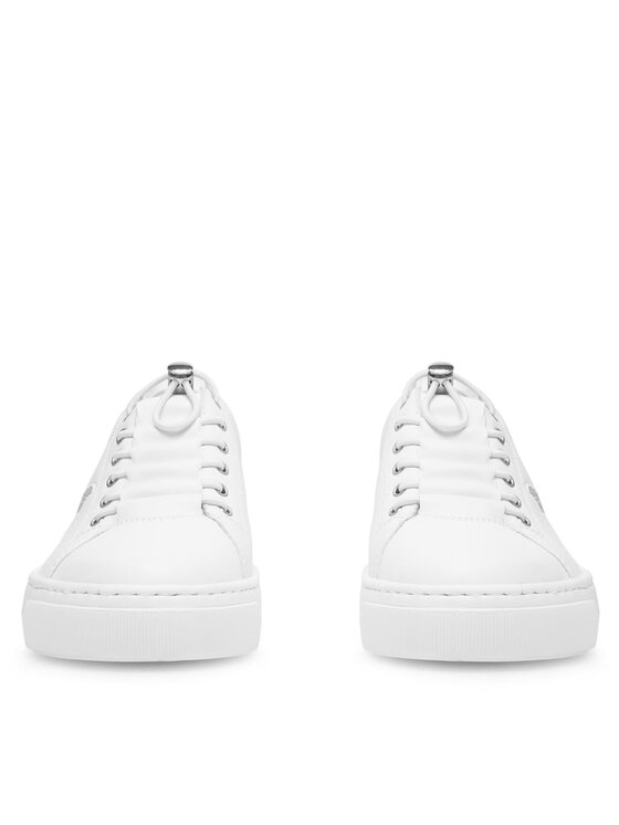 Rieker Sneakers Rieker L8857-80 Alb