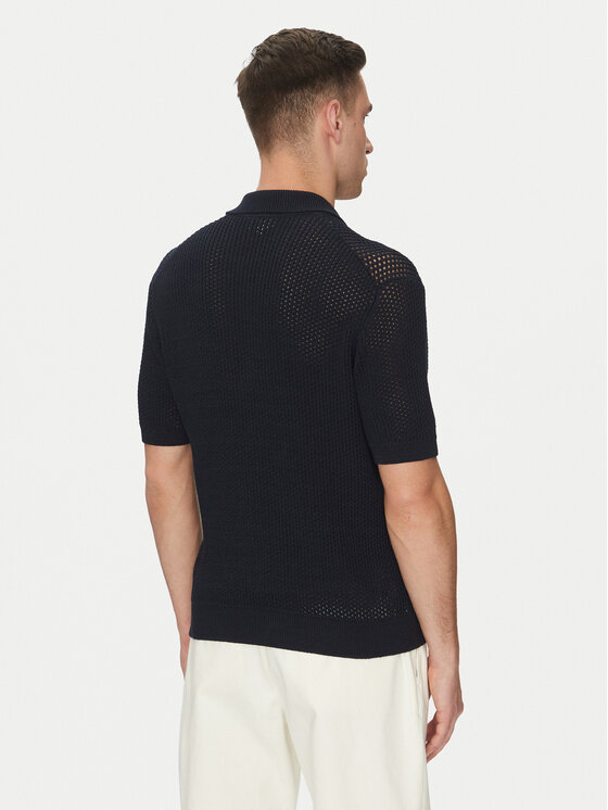 Lacoste Lacoste Светр AH9724 Cиній Regular Fit