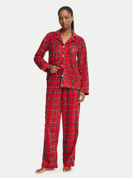 LAUREN RALPH LAUREN LAUREN RALPH LAUREN Pijama ILN92552F Rojo Regular Fit