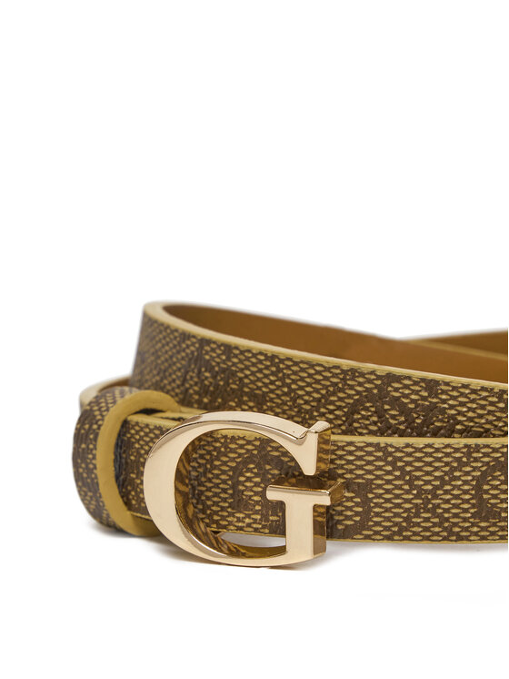 Guess Detský opasok Guess J4BZ52 WFMF0 Béžová