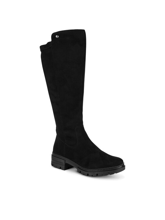 Rieker Μπότες Rieker 76890-00 Μαύρο