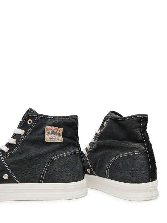 Polo Ralph Lauren Кеди Polo Ralph Lauren Ayers Mid Sk Ltl 809P07628003 Чорний