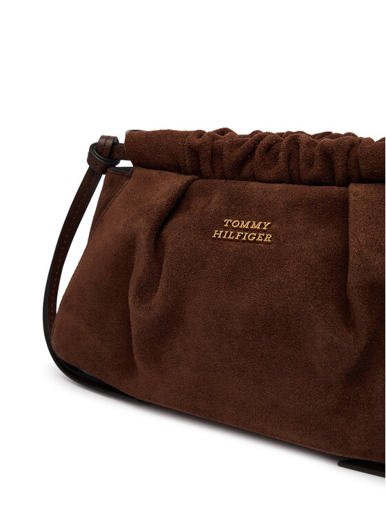 Tommy Hilfiger Ročna torba Tommy Hilfiger AW0AW19010 Rjava