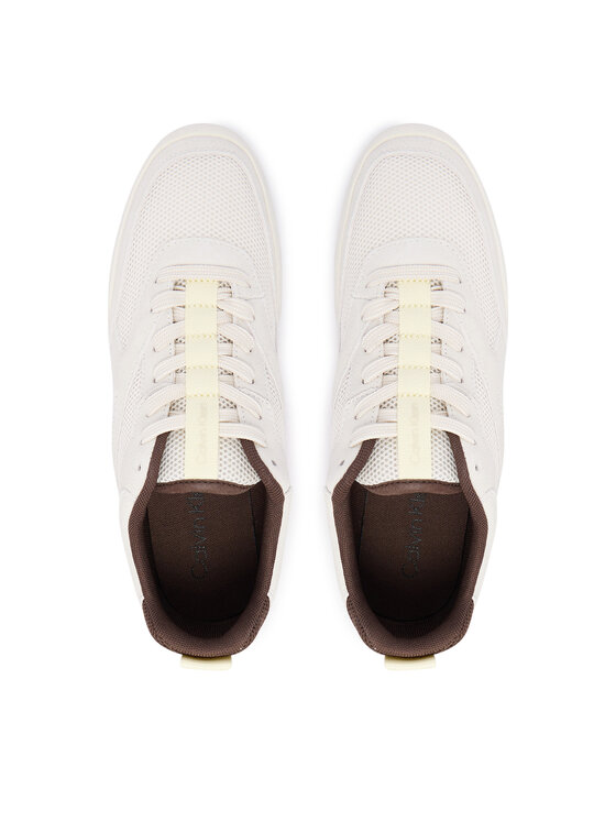 Calvin Klein Laisvalaikio batai Calvin Klein Low Pro Runner Refl Mesh Sue HW0HW03100 Kreminė