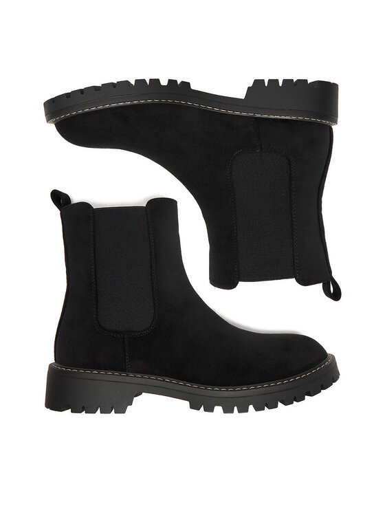 JENNY Kotníková obuv s elastickým prvkem JENNY CEO-HY5355S-1 Černá