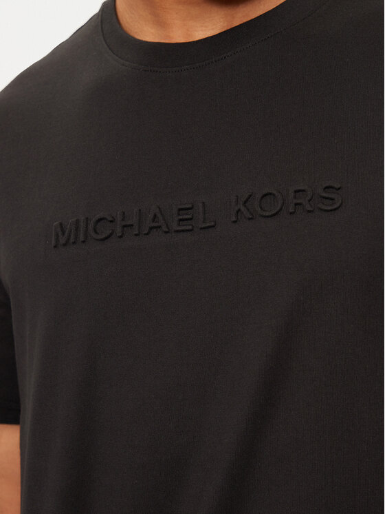 Michael Kors Michael Kors Majica CF4529H1V2 Črna Regular Fit