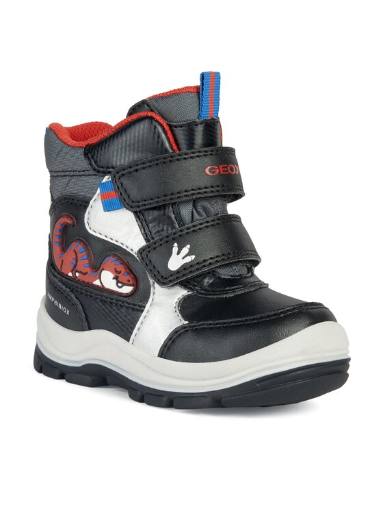 Geox Sněhule Geox B Flanfil Boy B Abx B363VA 054FU C0245 M Černá