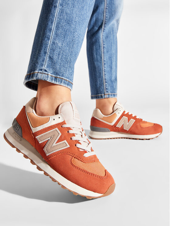 New Balance Sneakersy New Balance WL574RCD Oranžová