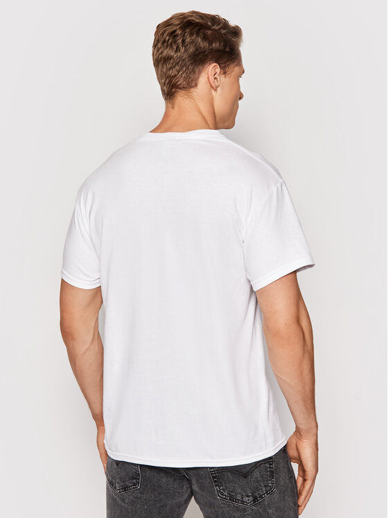 Thrasher Thrasher Póló Flame Fehér Regular Fit