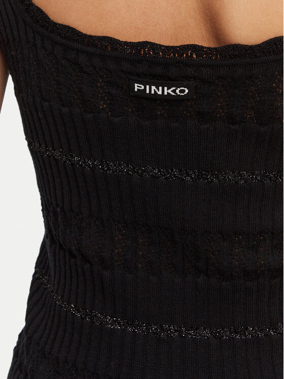 PINKO PINKO Топ 104736 A2FC Z99 Чорний Regular Fit