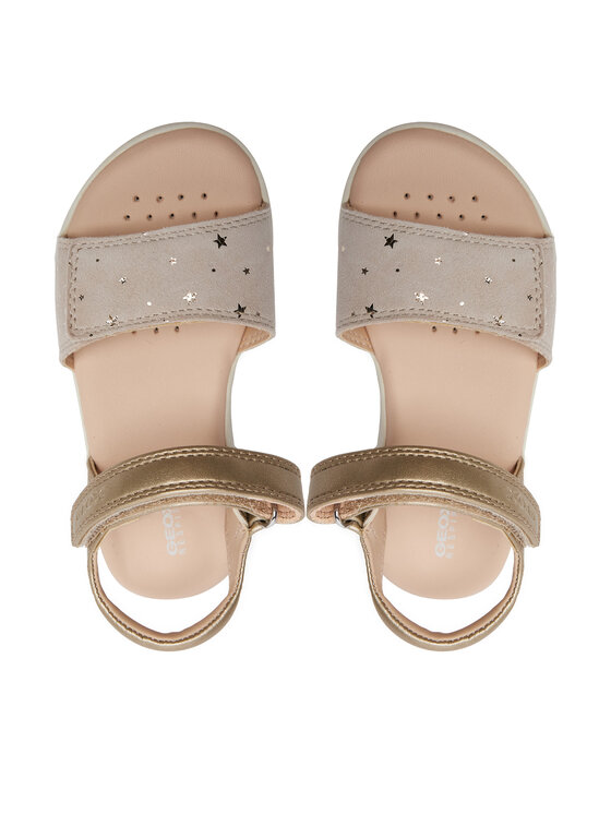 Geox Σανδάλια Geox J Sandal Haiti Girl J028ZA 007NF C0208 M Χρυσό