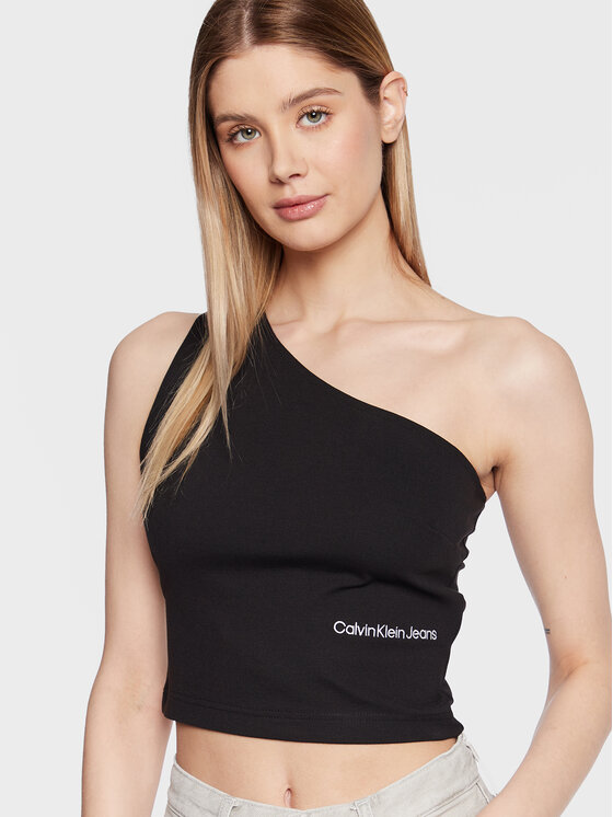 Calvin Klein Jeans Calvin Klein Jeans Marškinėliai J20J220788 Juoda Slim Fit