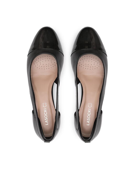 Lasocki Pantofi pumps Lasocki WB-3064-07 Negru