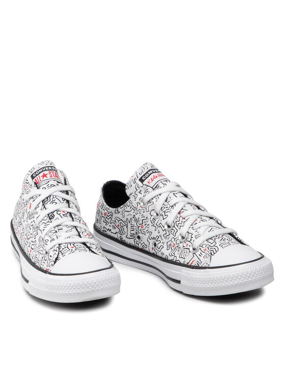 Converse Trampki Converse Keith Haring Ctas Ox 171860C Biały