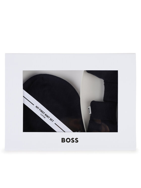 BOSS Набір шапка і шкарпетки BOSS J51633 Cиній