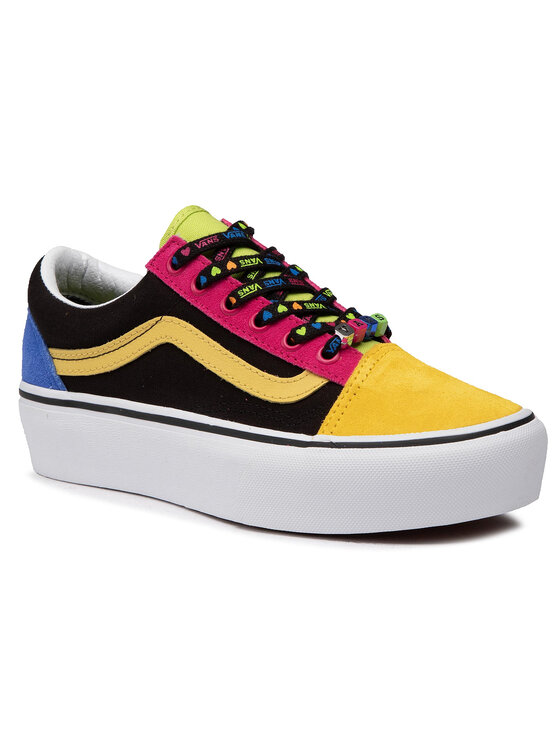 Vans Tenisówki Vans Old Skool Platfor VN0A3B3U21X1 Kolorowy