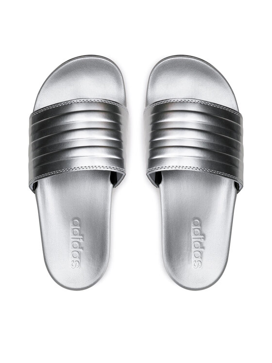 adidas Şlapi adidas adilette Comfort FW7683 Argintiu