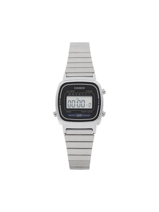 Casio Ceas Casio Vintage LA670WEA-1EF Argintiu