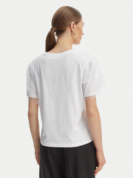 Rinascimento Rinascimento Camiseta CFC0128089003 Blanco Regular Fit