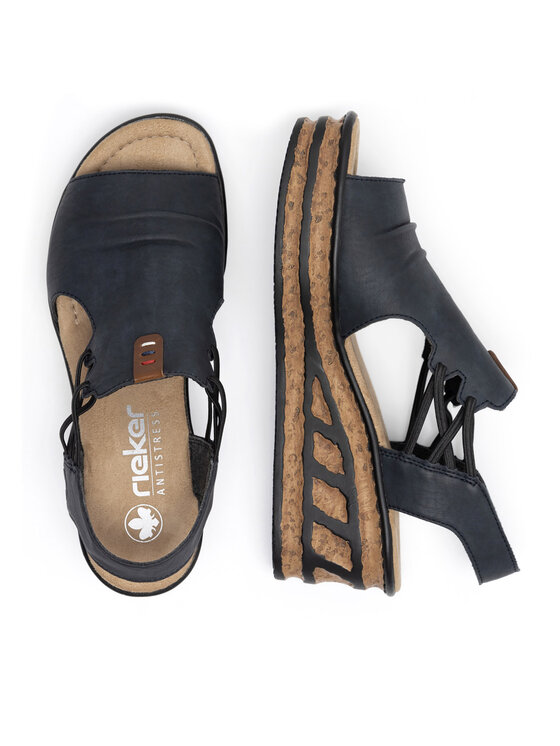 Rieker Sandale Rieker 68175-14 Bleumarin