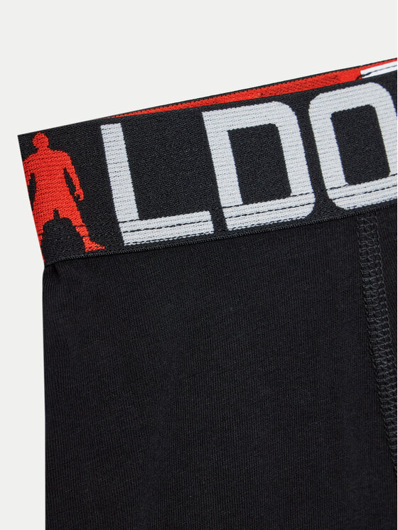 Cristiano Ronaldo CR7 Cristiano Ronaldo CR7 Conjunto de calzoncillos boxer 8405-51 Negro