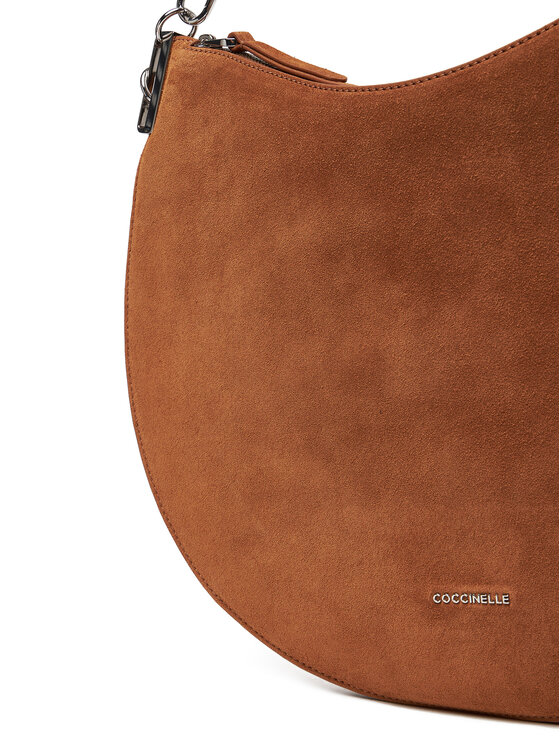 Coccinelle Сумка Coccinelle QKG Coccinellesunup Suede E1 QKG 13 01 01 Коричневий