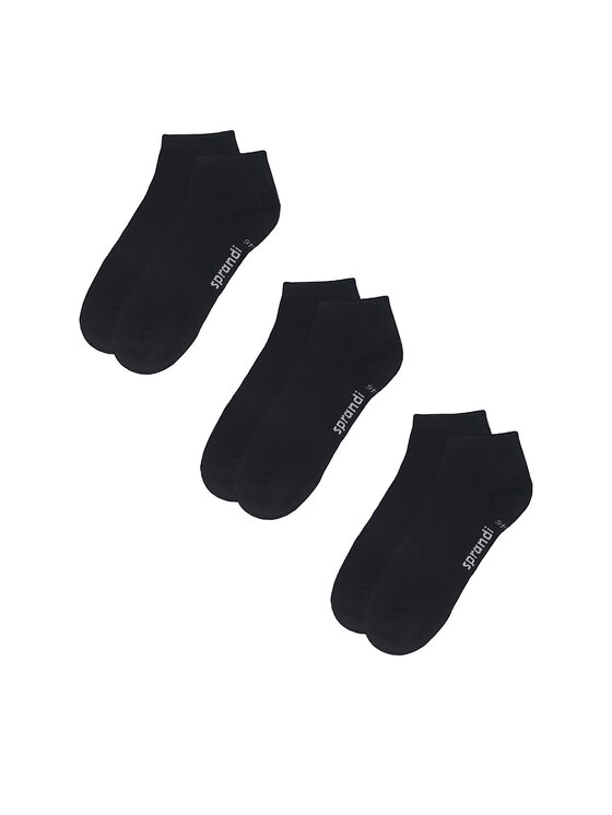 Sprandi Krátke ponožky Sprandi 0MB-002-AW23 (3-pack) Čierna