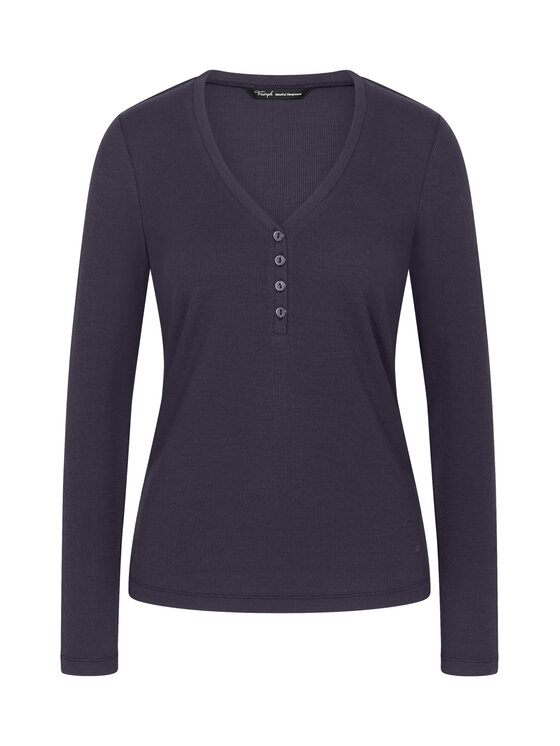 Triumph Triumph Blusa del pigiama Mix&Match 10225031 Blu scuro Regular Fit
