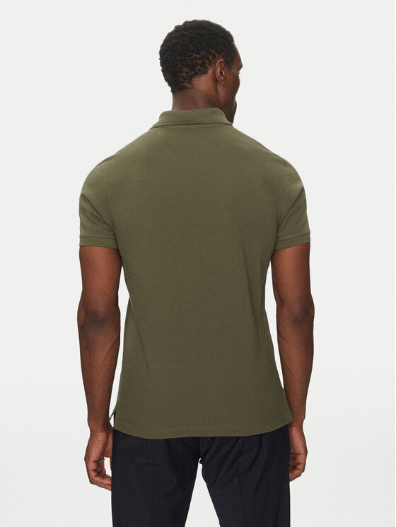 Barbour Barbour Polo Tartan MML0012OL51 Kaki Regular Fit