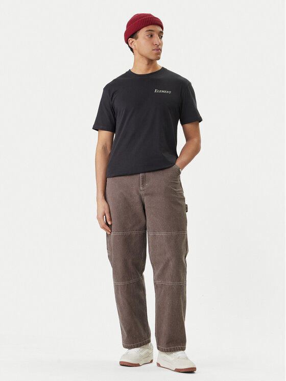 Element Element Camiseta Open Hills ELYZT00580 Negro Regular Fit