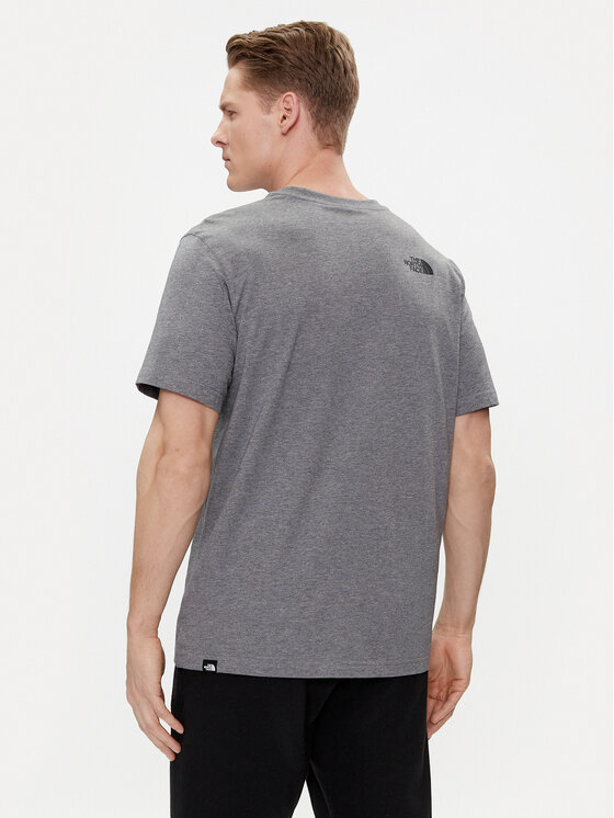 The North Face The North Face Póló Simple Dome NF0A87NG Szürke Regular Fit