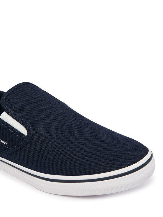 Tommy Hilfiger Teniszcipő Tommy Hilfiger Vulc Core Slip On FM0FM05689 Sötétkék