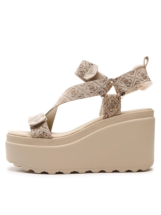 Guess Sandali Guess Ocilia FL6OCI FAL04 Rjava