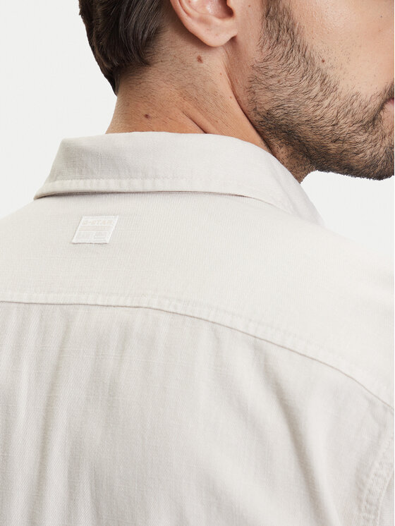 G-STAR G-Star Raw Košulja Clean D25196-D454 Écru Regular Fit