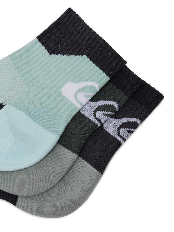 Quiksilver Довгі шкарпетки Quiksilver AS_QUIKSILVER_103Z_SS25 (3-PACK) Зелений