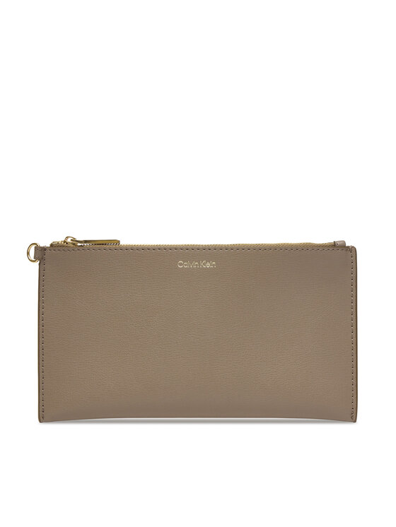 Calvin Klein Geantă Calvin Klein Foil Logo Tote W/Pouch LV04F3274G Bej