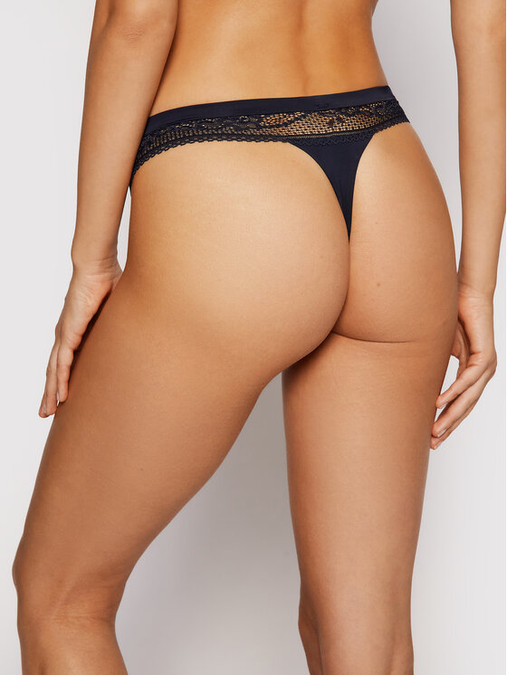Tommy Hilfiger Tommy Hilfiger Siaurikės UW0UW02473 Tamsiai mėlyna
