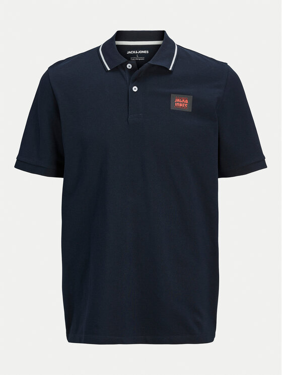 Jack & Jones Jack & Jones Поло Hudson 12269238 Cиній Regular Fit