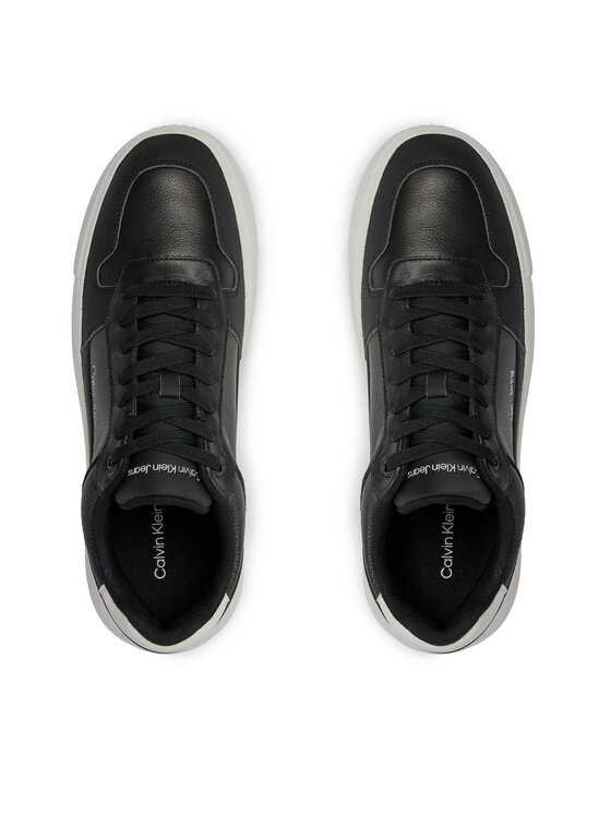 Calvin Klein Jeans Αθλητικά Calvin Klein Jeans Chunky Cupsole Low Lth In Sat YM0YM00873 Μαύρο