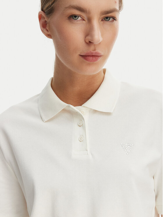 Guess Guess Polo V6GP11 K3278 Blanco Regular Fit