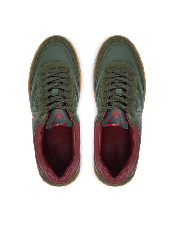 Guess Sneakersy Guess FMFMOH LEA12 Zelená