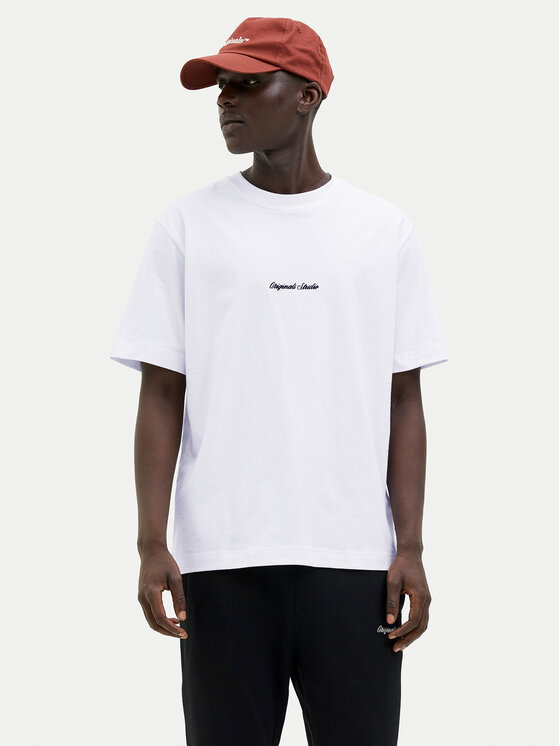 Jack & Jones Jack & Jones Camiseta Norrebro 12282892 Blanco Relaxed Fit