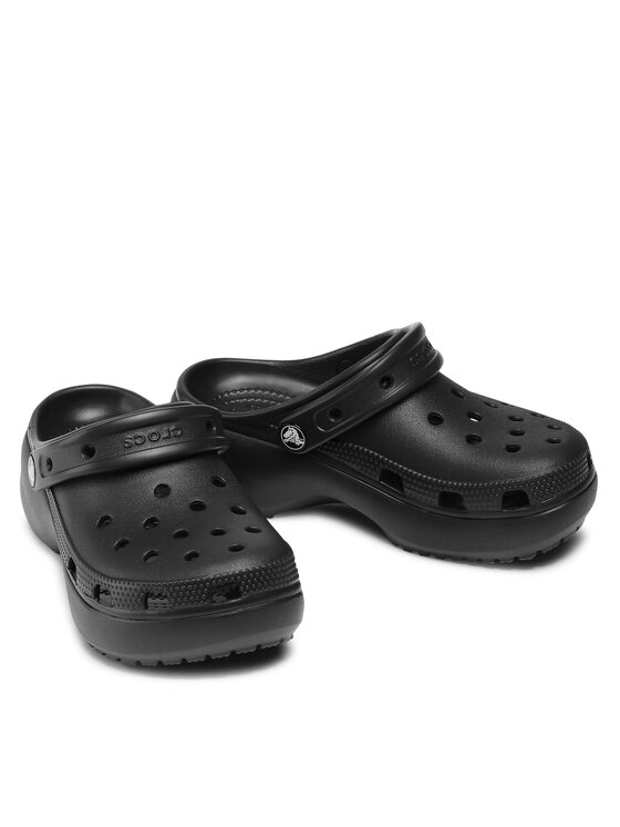 Crocs Шльопанці Crocs Classic Platform Clog 206750 Чорний