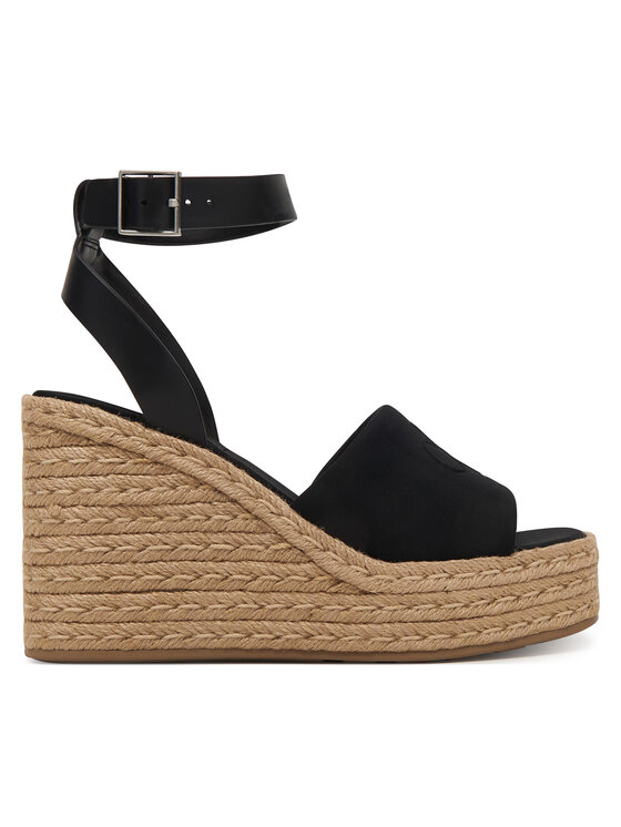 Calvin Klein Espadrilles Calvin Klein Wedge Espad 70 Neopr Mg HW0HW03014 Melns