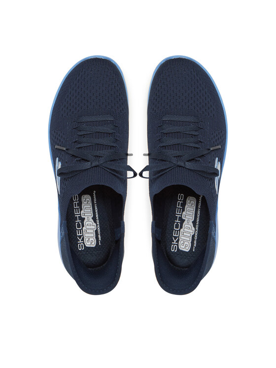 Skechers Sneakersy Skechers Summits-New Daily 150263/NVBL Tmavomodrá