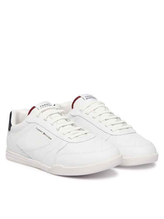 Tommy Hilfiger Laisvalaikio batai Tommy Hilfiger Lopro Lth FM0FM05827 Balta