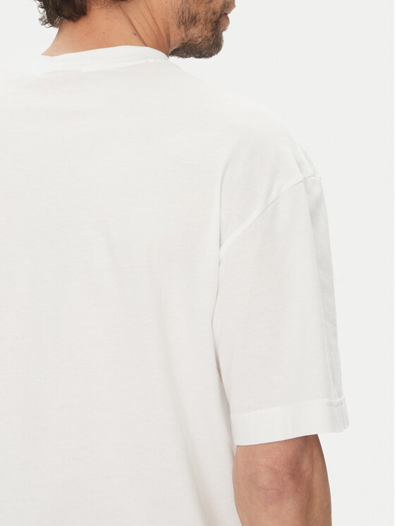 HUGO HUGO Футболка Duwood 50538512 Білий Relaxed Fit
