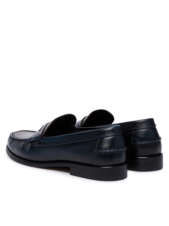 Tommy Hilfiger Mokasinai Tommy Hilfiger FM0FM06076 Tamsiai mėlyna