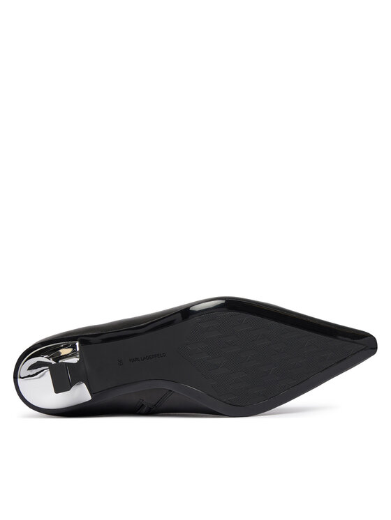 KARL LAGERFELD Botki KARL LAGERFELD Karmel KL33635 Czarny