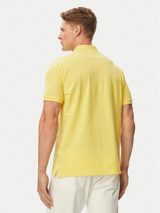 Beverly Hills Polo Club Beverly Hills Polo Club Поло P-SS26M-P42560_BBU Жовтий Regular Fit